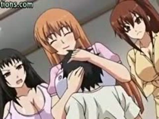 大きい titted アニメ 女の子 licking