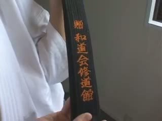 Hitomi tanaka. master razred karate.