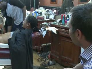 Trochę barbershop z kurwa a golić i a haircut two cycki