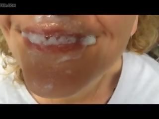 射精荡妇 takes facials, 自由 摩洛伊斯兰解放阵线 色情 视频 0d