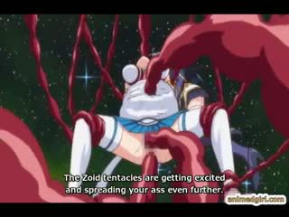Nėštumas anime prigautas ir išgręžtas visi hole iki tentacles mons