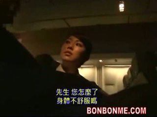 japanese, blowjob, stewardess