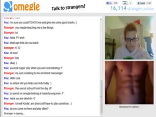 Omegle lehrer erhalten nackt und masturbate