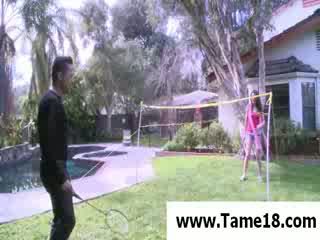 model Janie Jones gets punished outdoor