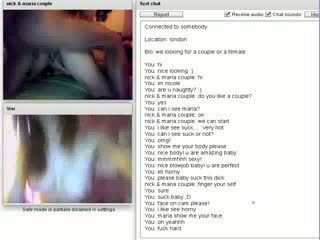 Chatroulette #77 cachonda pareja chupar y largo joder