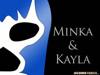 Minka Kayla Vs Blue Balls