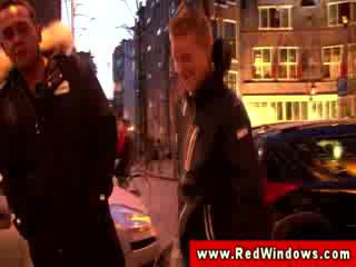 Real BBW ebony Amsterdam whore gives BJ