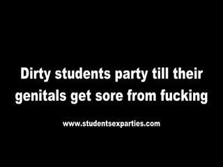 Mix Of Movies From Student Porn Parties