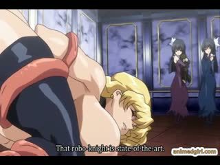 Busty Anime Shemale Caught And Hot Drilled By Tentacles