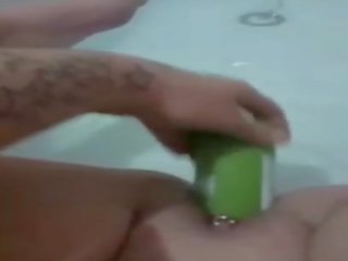 Bizarre Insertion Masturbating with Air Freshener Can | xHamster