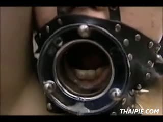 Extreme Asian Teen Facial Bondage