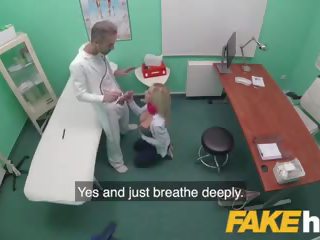Fake Hospital Deepthroat and Deep Pussy Fucking Cures