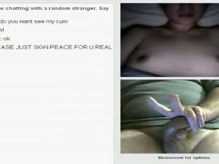 Omegle Girl Showing Her Tits For Fat Man