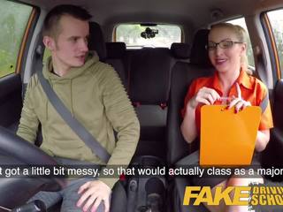 Fake Driving School Exam Failure Leads to Hot Sexy.