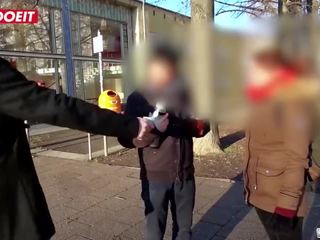 Letsdoeit - Gorgous Blonde German Girl Is Picked Up and Paid for Public Sex