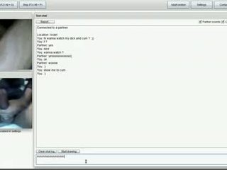 Chatroulette gecilövés tovább egy zsidó punci lány