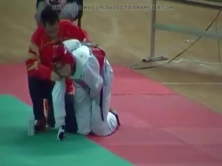 Taekwondo bust ends itu pertarungan, gratis pertarungan xxx porno video f6