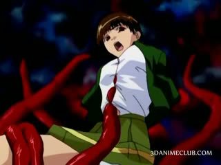 Teen Anime Sex Slaves Wrapped And Fucked By Tentacles
