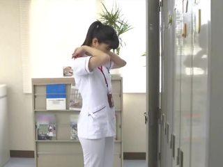 Having fun s japonsko medicinska sestra