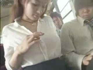 Bus seduction in japan